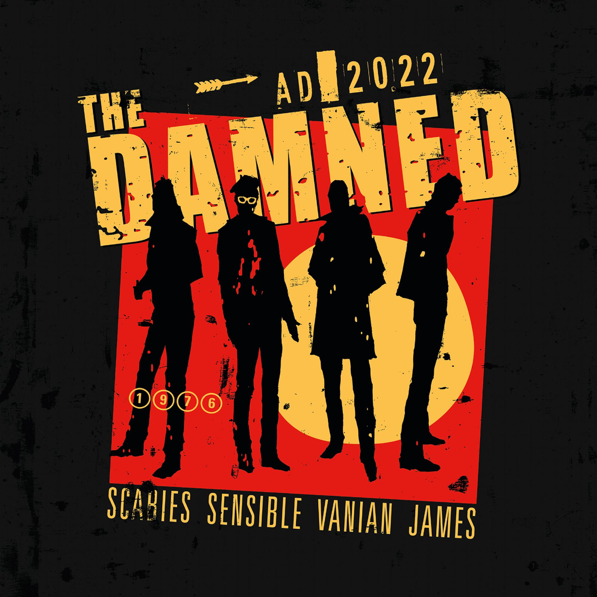 The Damned | Ad 2022 - Live In Manchester (180 Gram Vinyl, Gatefold LP Jacket) (2 Lp's) - Vinyl