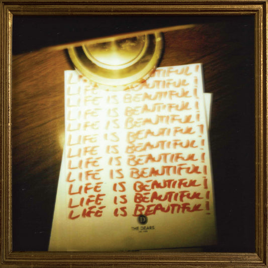 The Dears | Life Is Beautiful! Life Is Beautiful! Life Is Beautiful! (Gold Vinyl) - Vinyl