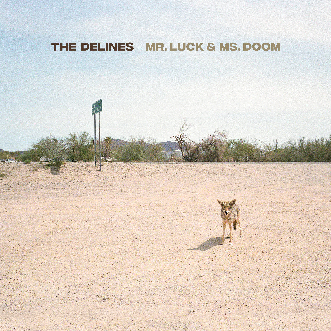 The Delines | Mr. Luck & Ms. Doom (Desert Hardscape Vinyl) - Vinyl