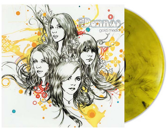 The Donnas | Gold Medal (Limited Edition, Gold Smoke Colored Vinyl, Gold, Poster) - Vinyl