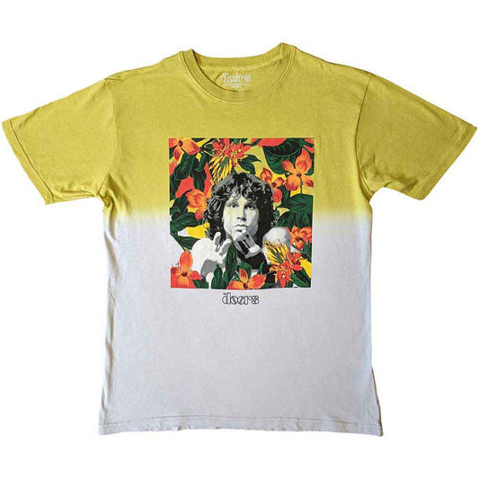 The Doors | Floral Square - T-Shirt Yellow