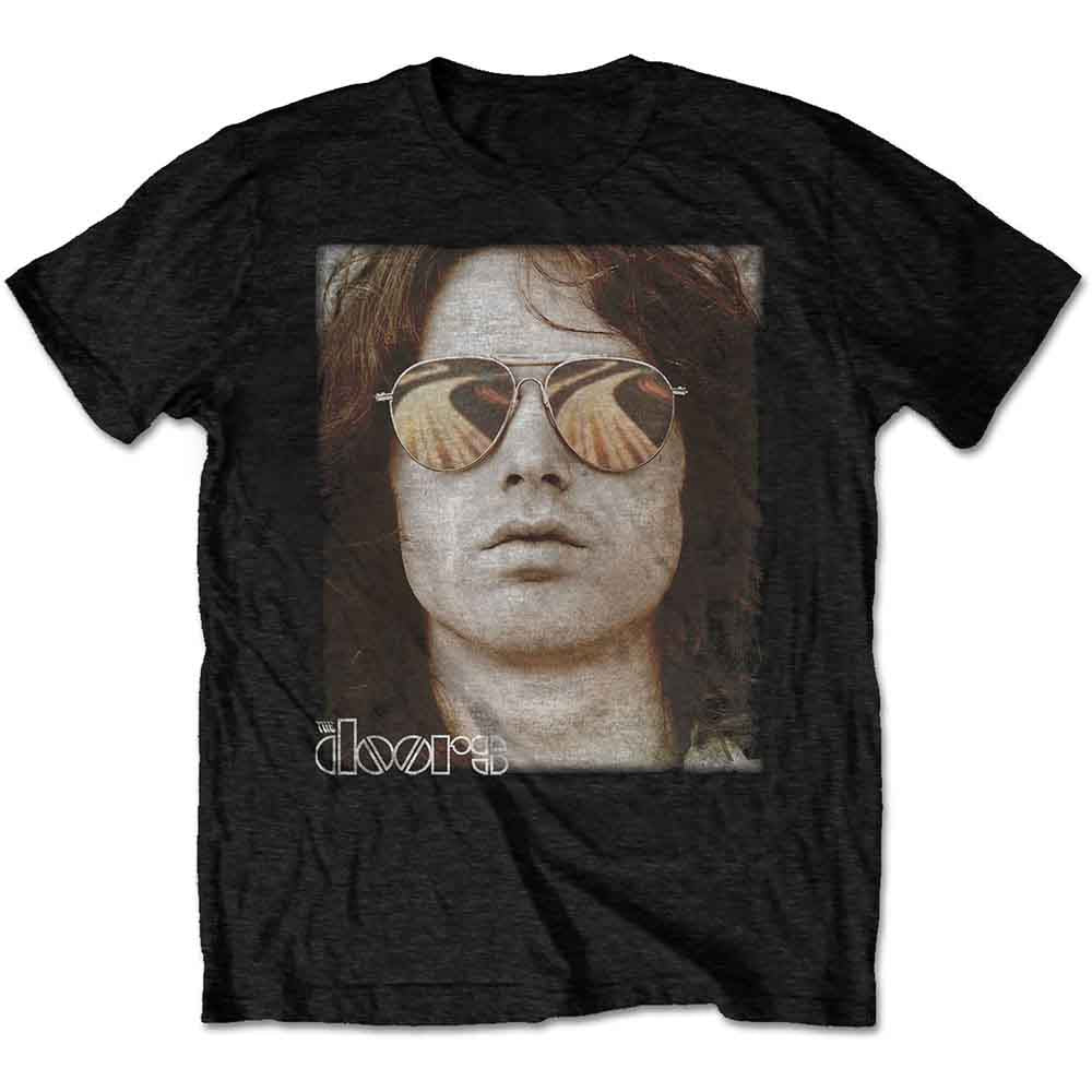 The Doors | Jim Face - T-Shirt Black