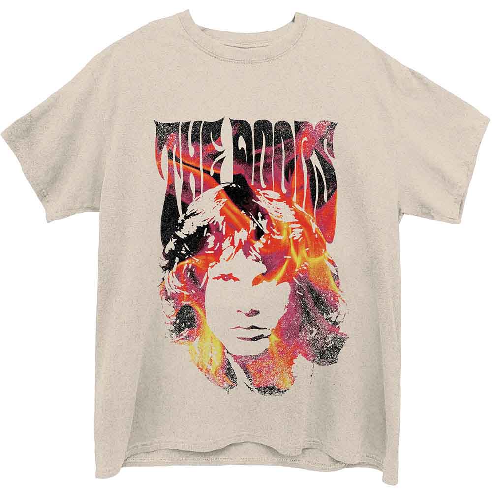 The Doors | Jim Face Fire - T-Shirt Neutral