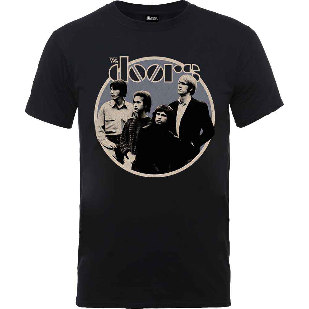 The Doors | Retro Circle - T-Shirt Black