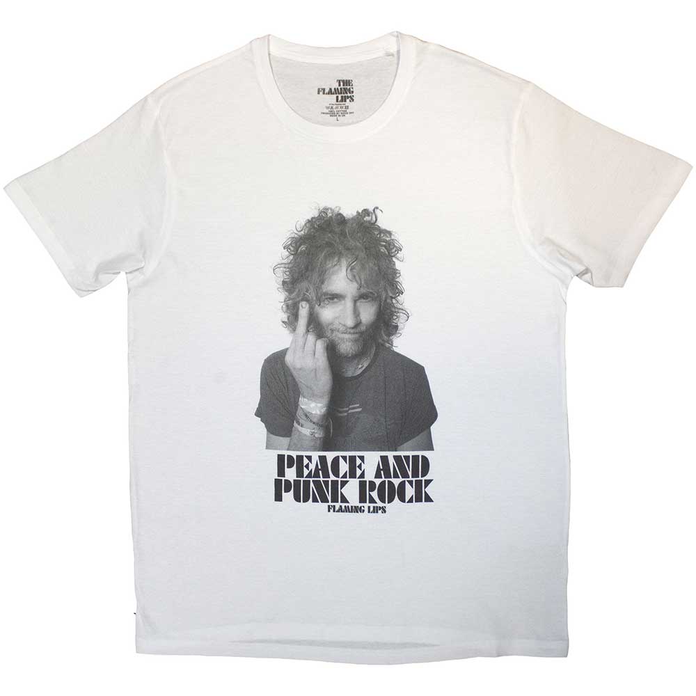 The Flaming Lips | Peace and Punk - T-Shirt White