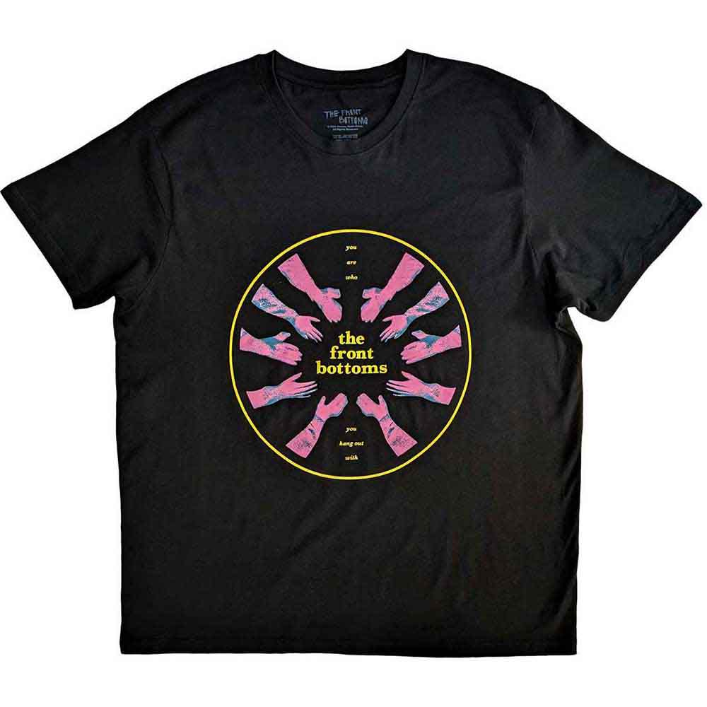 The Front Bottoms | Circle Hands - T-Shirt Black