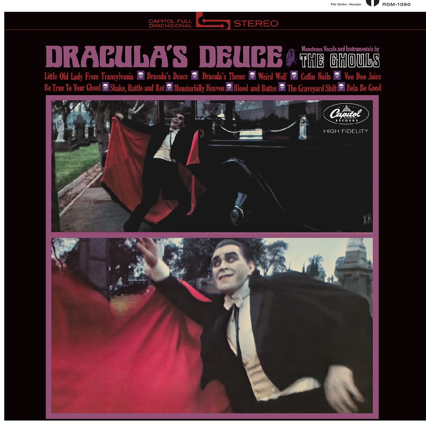 The Ghouls | Dracula'S Deuce (Orange "Pumpkin Burnout" Smoke Vinyl) - Vinyl