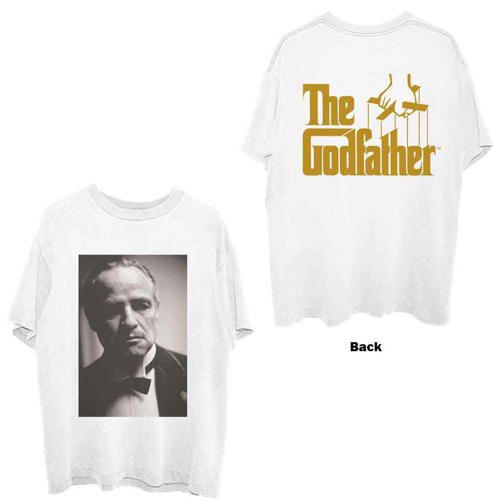 The Godfather | Brando B&W - T-Shirt White