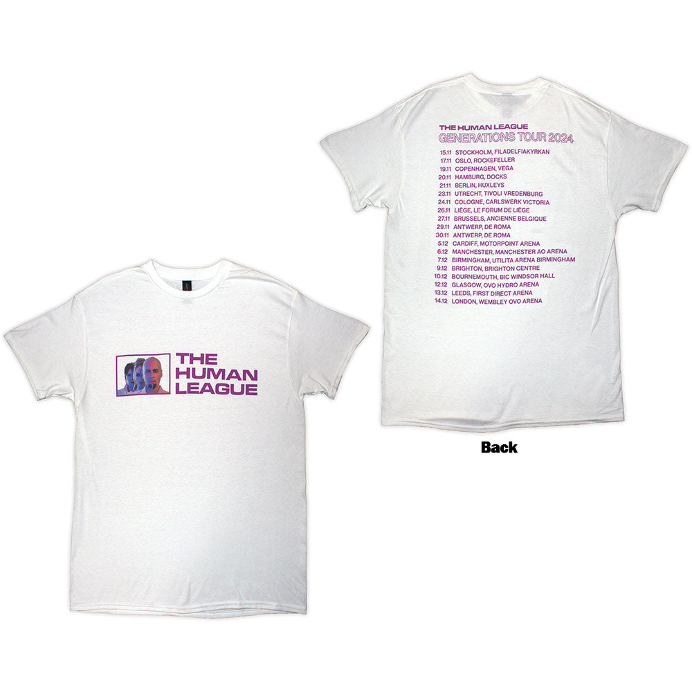 The Human League | Generations Tour '24 Photo - White