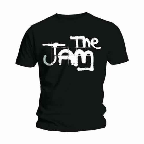 The Jam | Spray Logo Black - T-Shirt Black