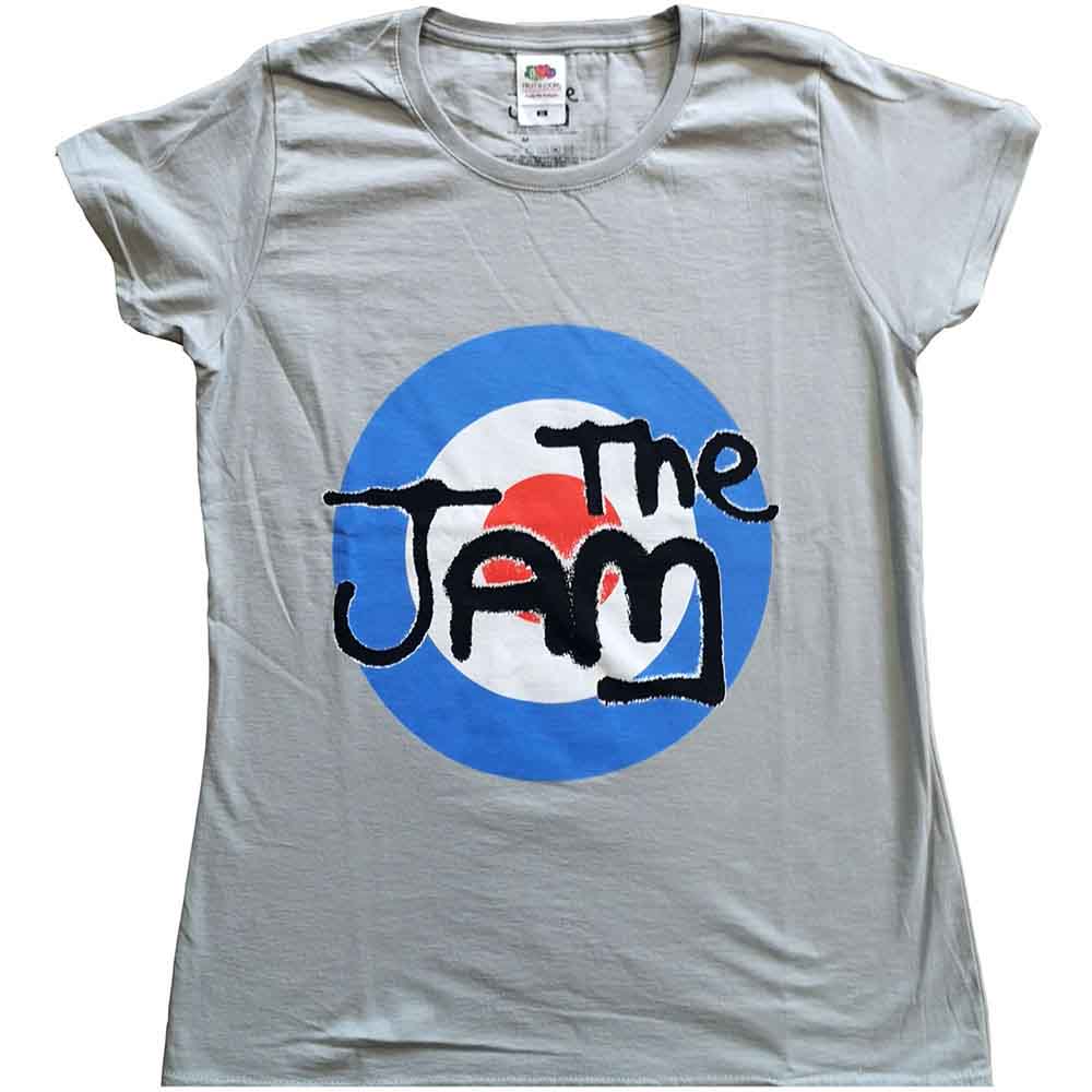 The Jam | Spray Target Logo - T-Shirt Grey