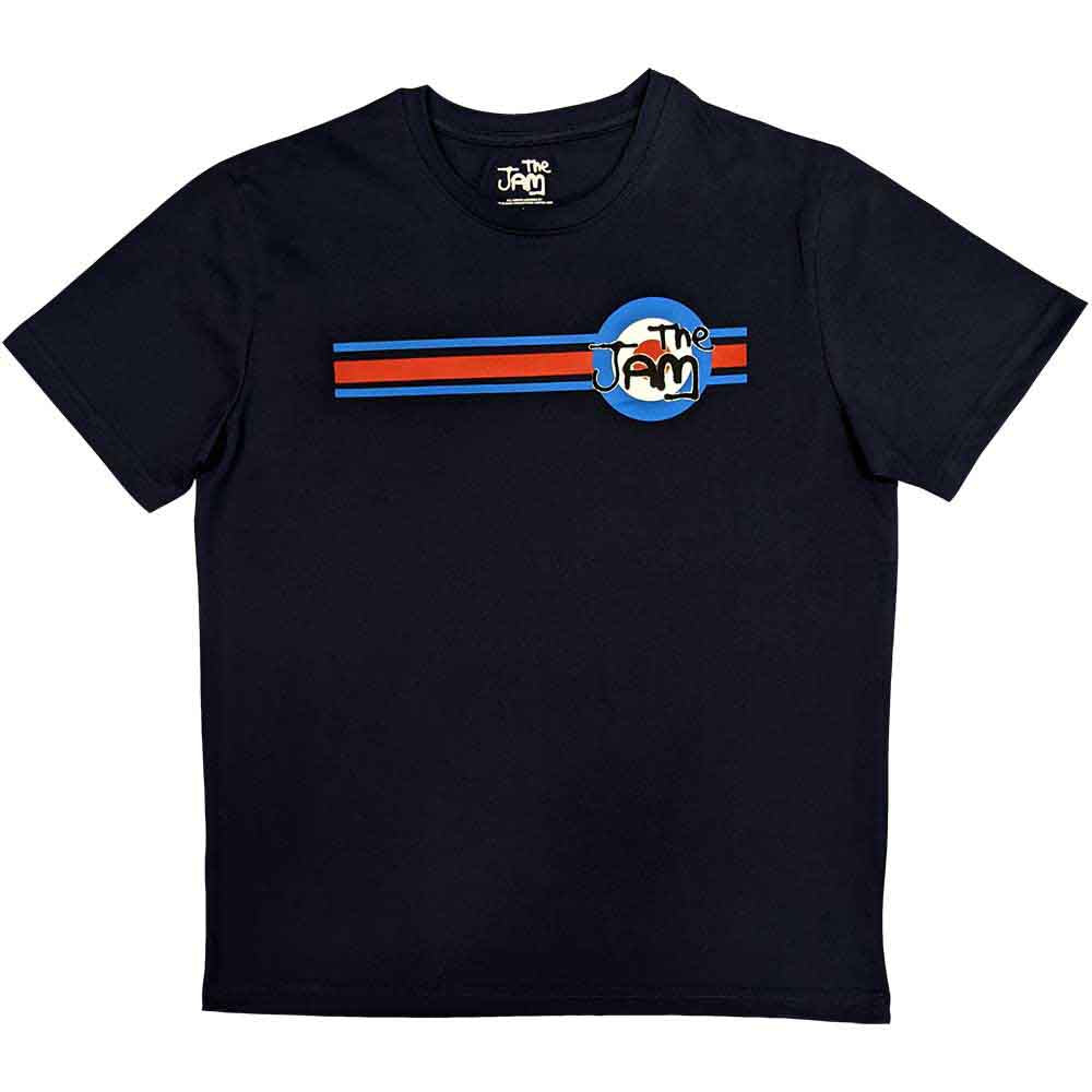 The Jam | Target Stripe - T-Shirt Blue