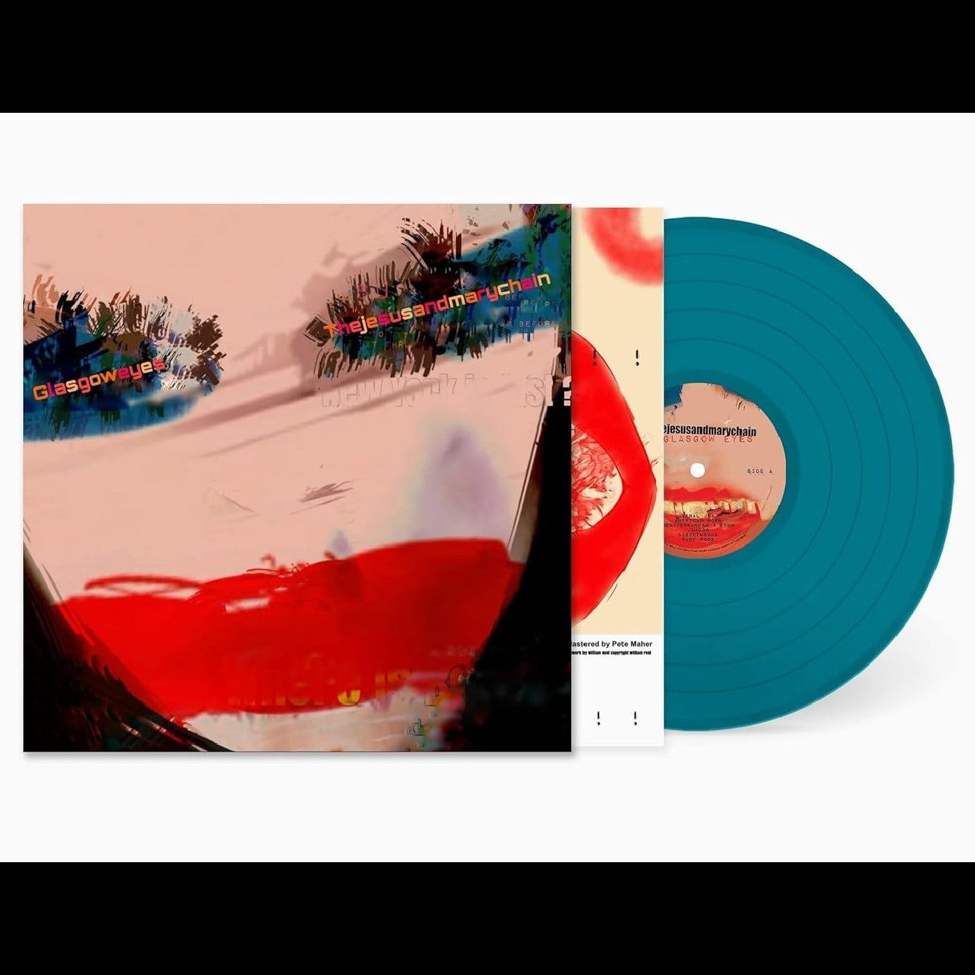 The Jesus and Mary Chain | Glasgow Eyes (Blue Vinyl) - Vinyl