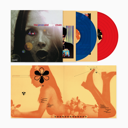 The Jesus and Mary Chain | Munki (Indie Exclusive, 180 Gram Vinyl, Blue & Red Colored Vinyl) (2 Lp's) - Vinyl