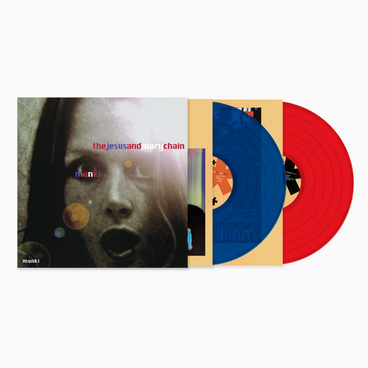 The Jesus and Mary Chain | Munki (Indie Exclusive, 180 Gram Vinyl, Blue & Red Colored Vinyl) (2 Lp's) - Vinyl