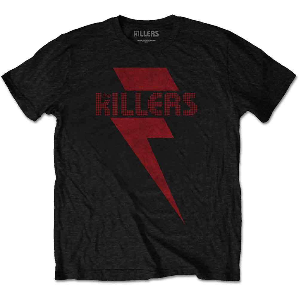 The Killers | Red Bolt - T-Shirt Black