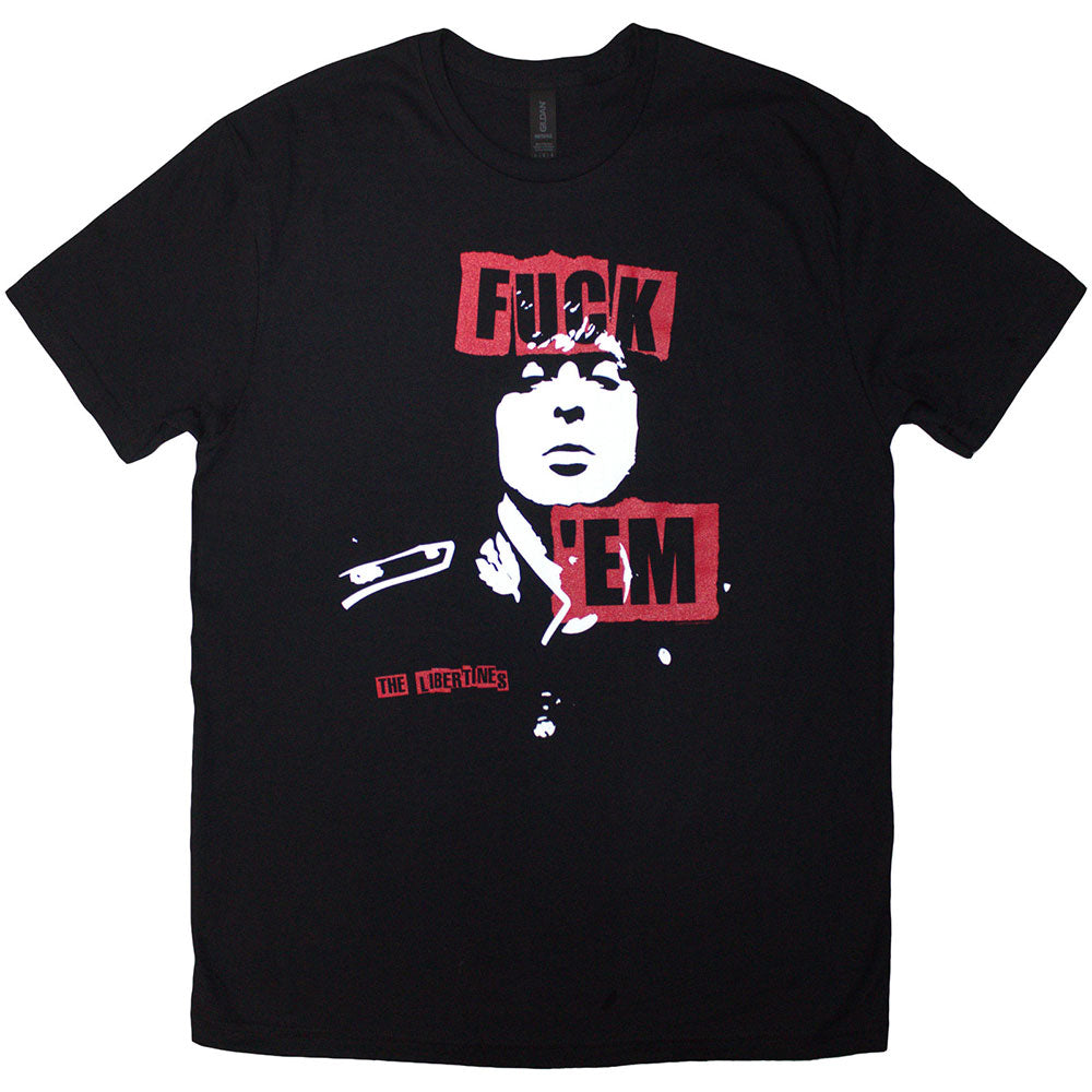 The Libertines | Fuck 'Em Slogan - Black