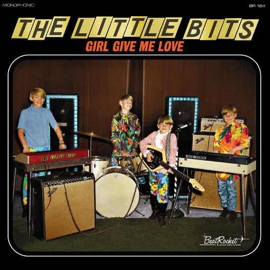The Little Bits | Girl Give Me Love (ORANGE VINYL) - Vinyl