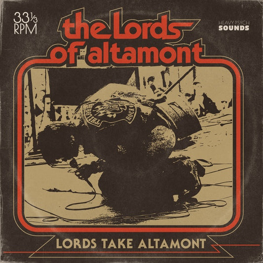 The Lords of Altamont | Take Altamont (Transparent Orange/Red Splatter Vinyl) - Vinyl