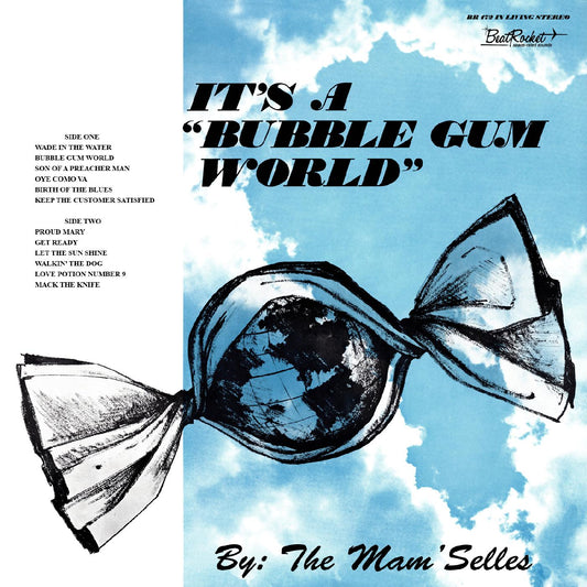 The Mam'selles | It's A Bubble Gum World (WHITE VINYL) - Vinyl