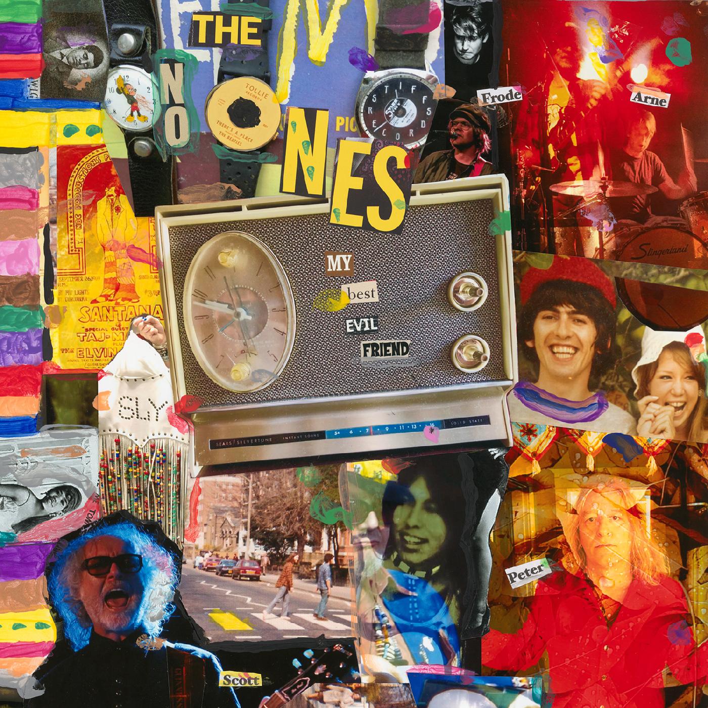 The No Ones | My Best Evil Friend (ORANGE & VIOLET VINYL) - Vinyl
