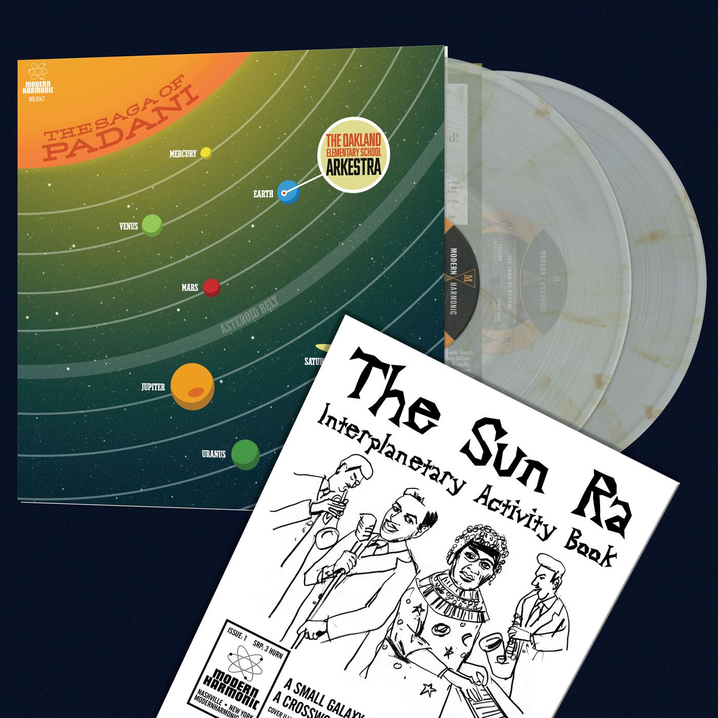 The Oakland Elementary School Arkestra | The Saga Of Padani (CLEAR WITH SUNRAYS VINYL) - Vinyl
