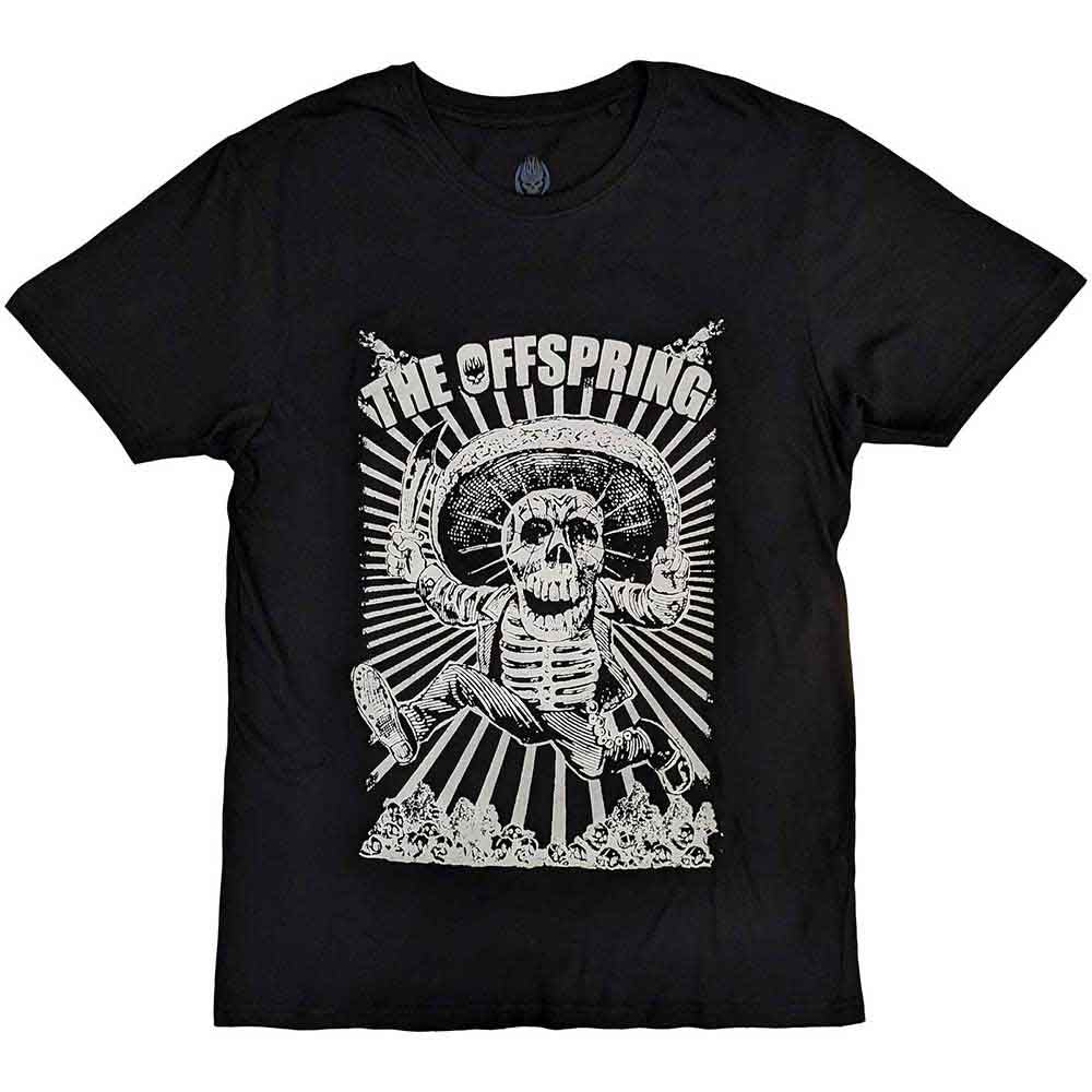 The Offspring | Jumping Skeleton - T-Shirt Black