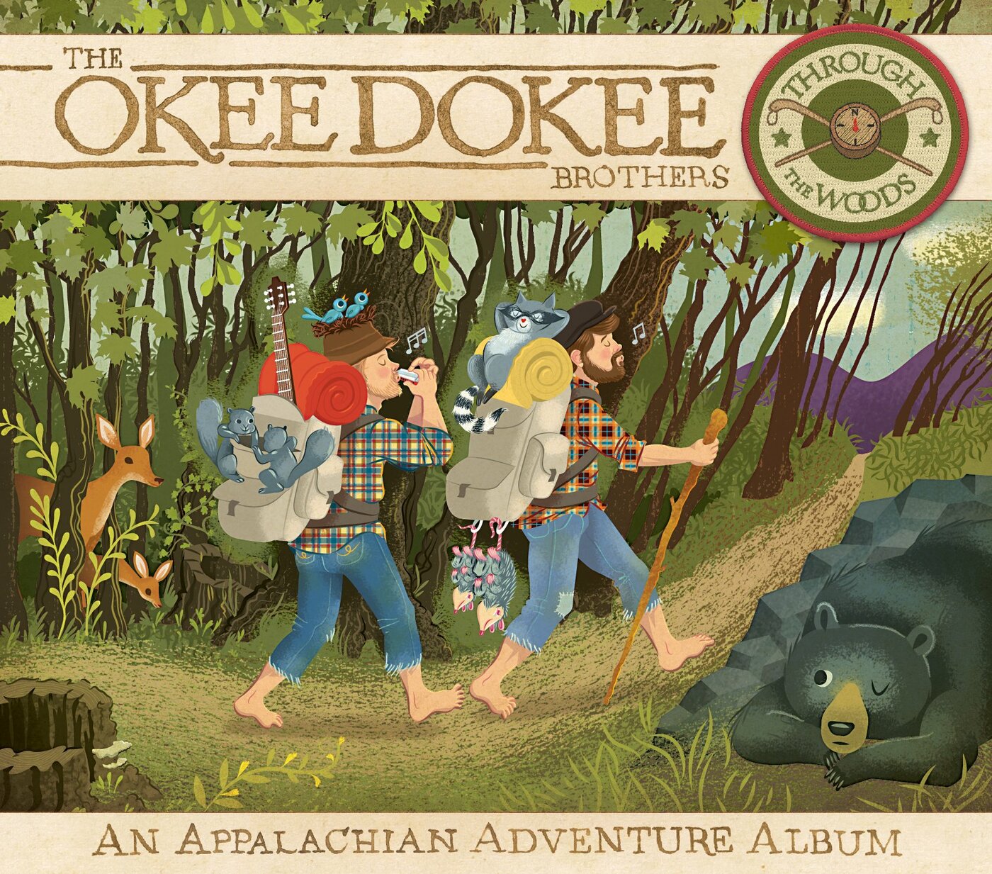 The Okee Dokee Brothers | Through The Woods (CD+DVD) - CD
