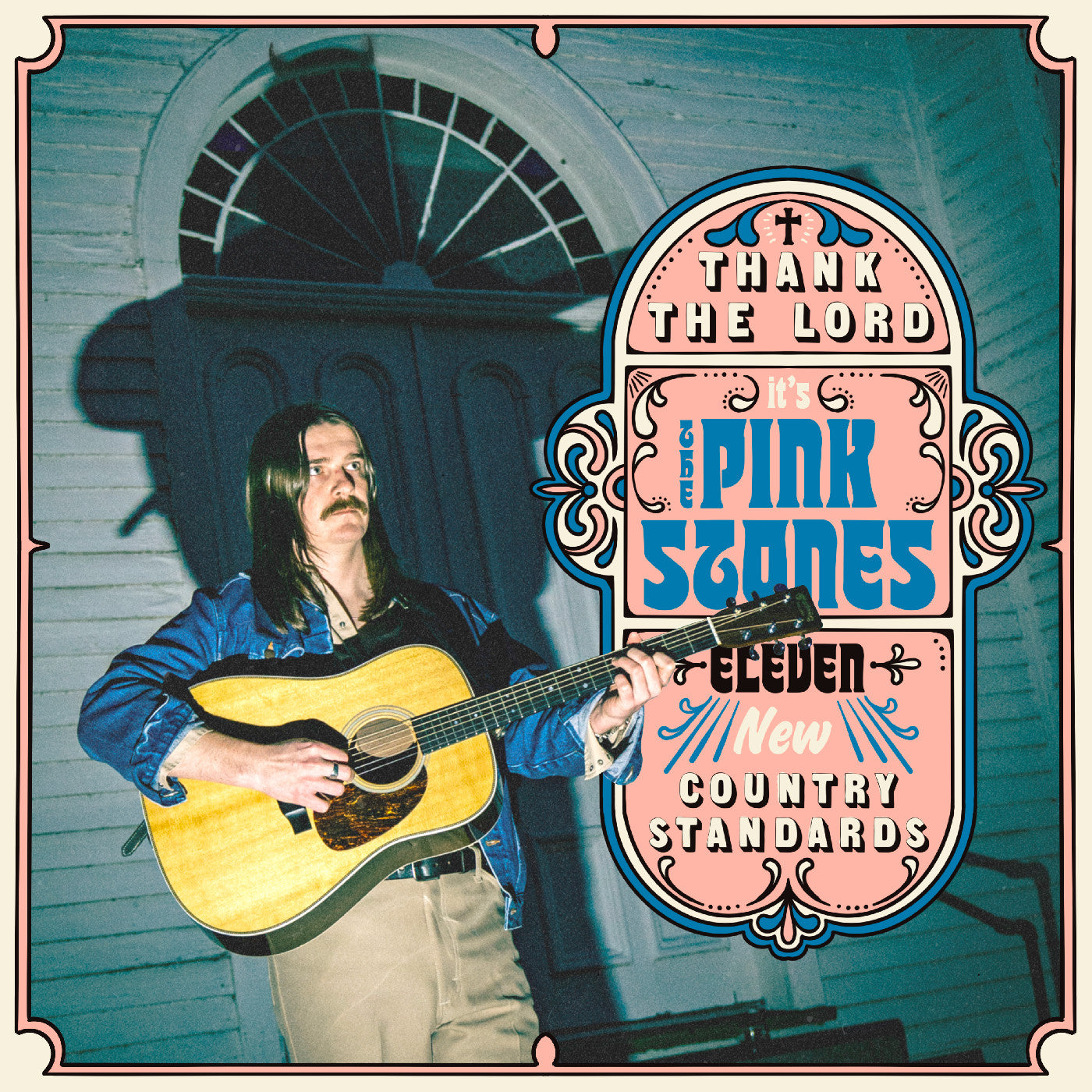 The Pink Stones | Thank The Lord... It'S The Pink Stones (Blue Jean Blue Vinyl) - Vinyl