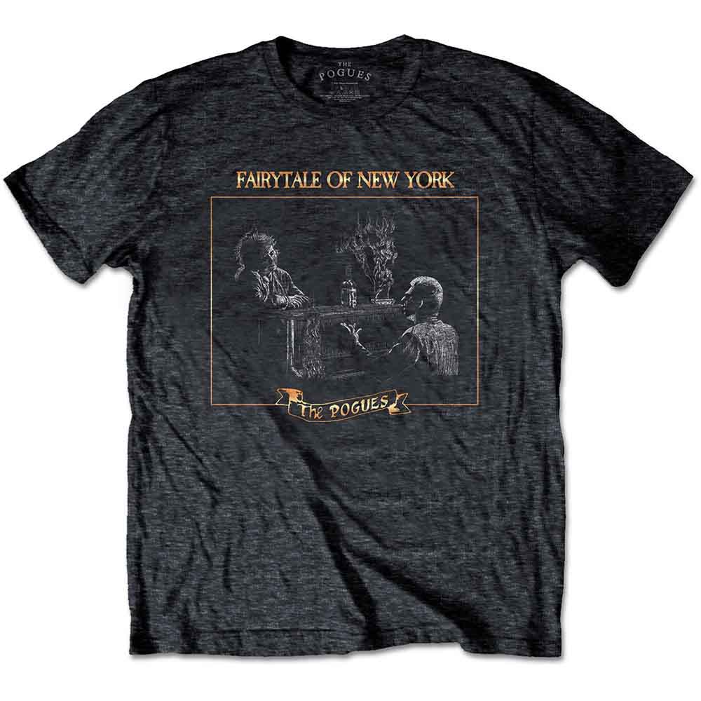 The Pogues | Fairytale Piano - T-Shirt Grey
