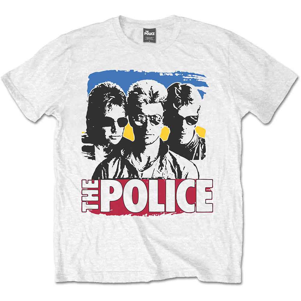 The Police | Band Photo Sunglasses - T-Shirt White