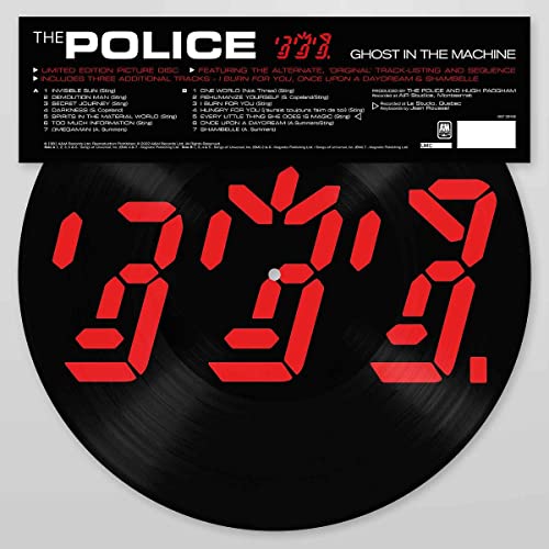 The Police | Ghost In The Machine [Picture Disc] - Vinyl