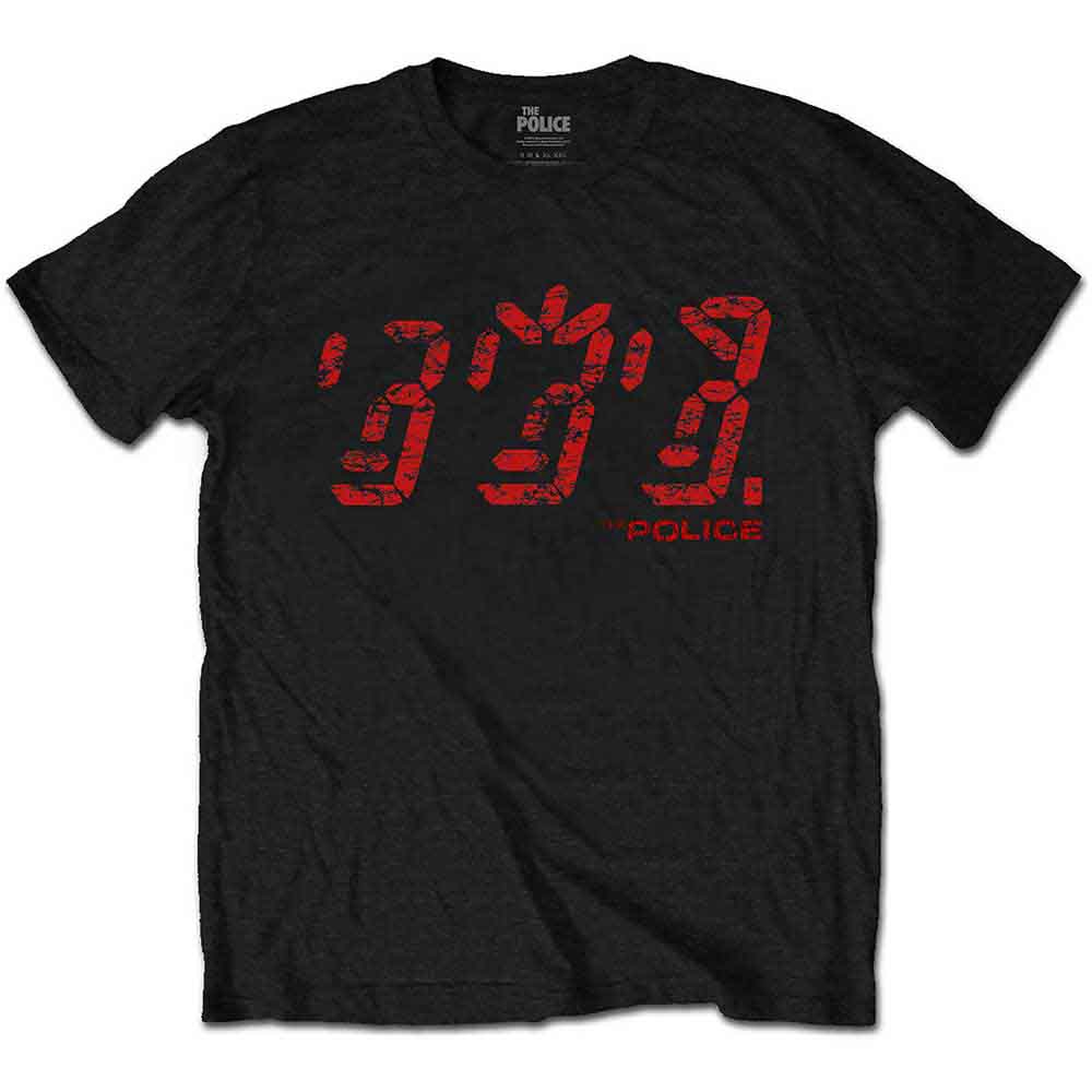 The Police | Vintage Ghost - T-Shirt Black