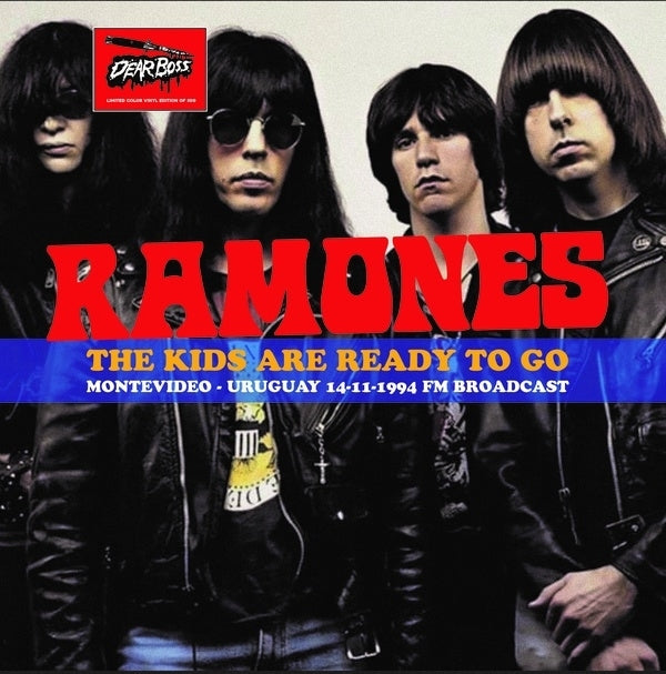 The Ramones | The Kids Are Ready To Go: Montevideo, Uruguay 14-11-1994 Fm Broadcast (Splatter Vinyl) [LP] - Vinyl