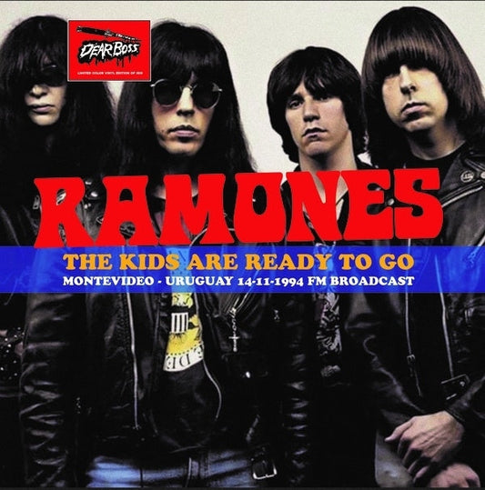 The Ramones | The Kids Are Ready To Go: Montevideo, Uruguay 14-11-1994 Fm Broadcast (Splatter Vinyl) [LP] - Vinyl