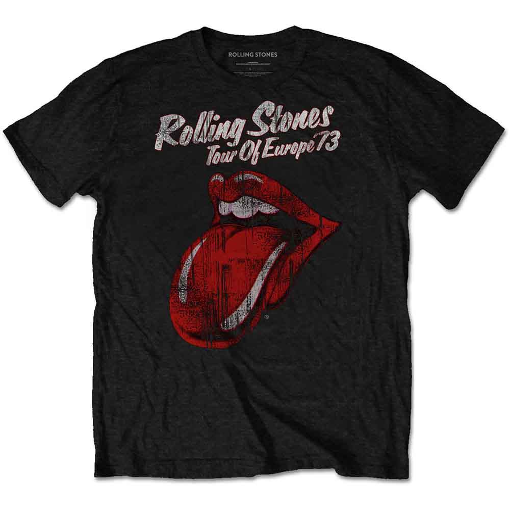 The Rolling Stones | 73 Tour - T-Shirt Black