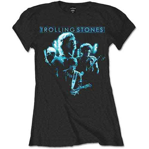 The Rolling Stones | Band Glow - T-Shirt Black