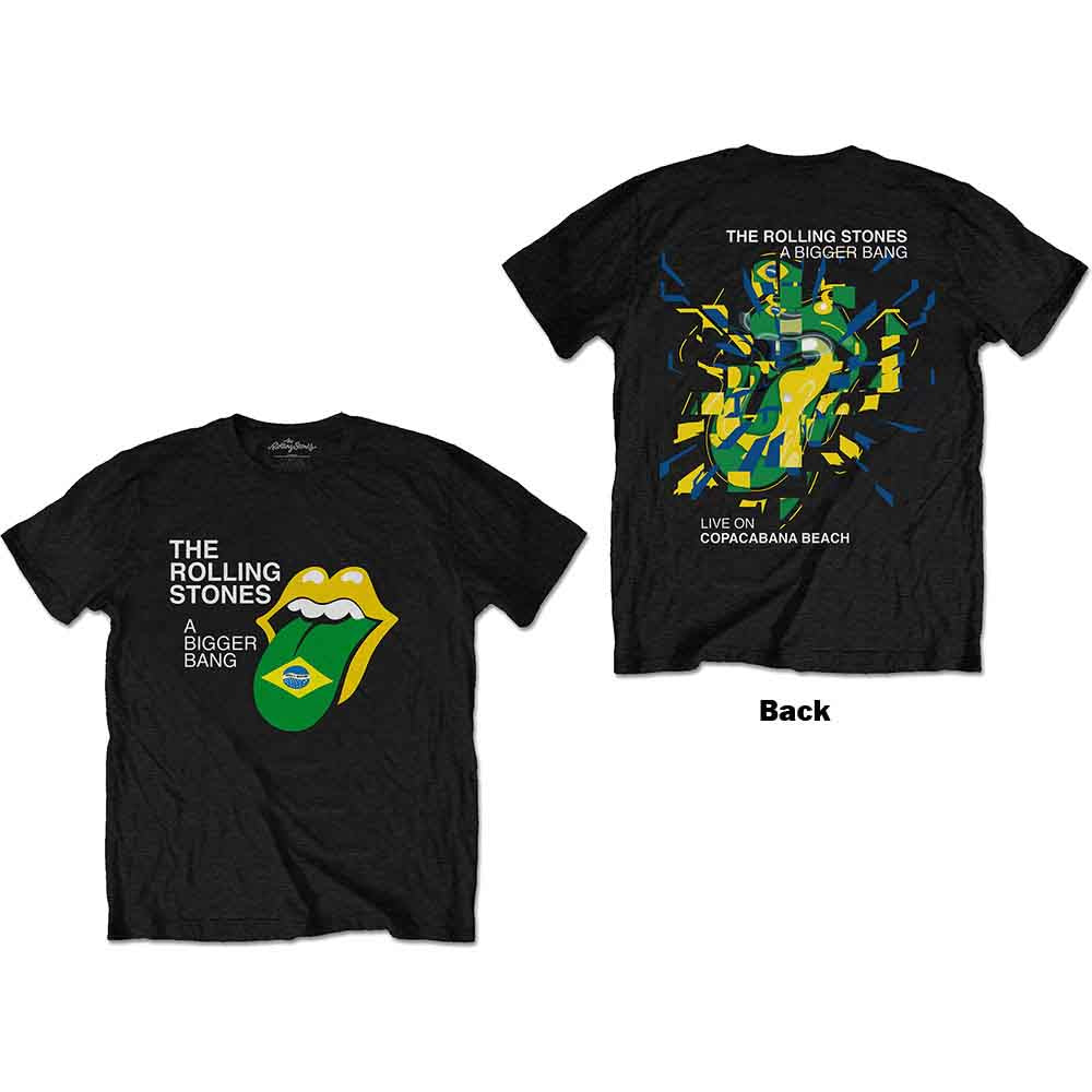 The Rolling Stones | Bigger Bang - Brazil '80 - T-Shirt Black