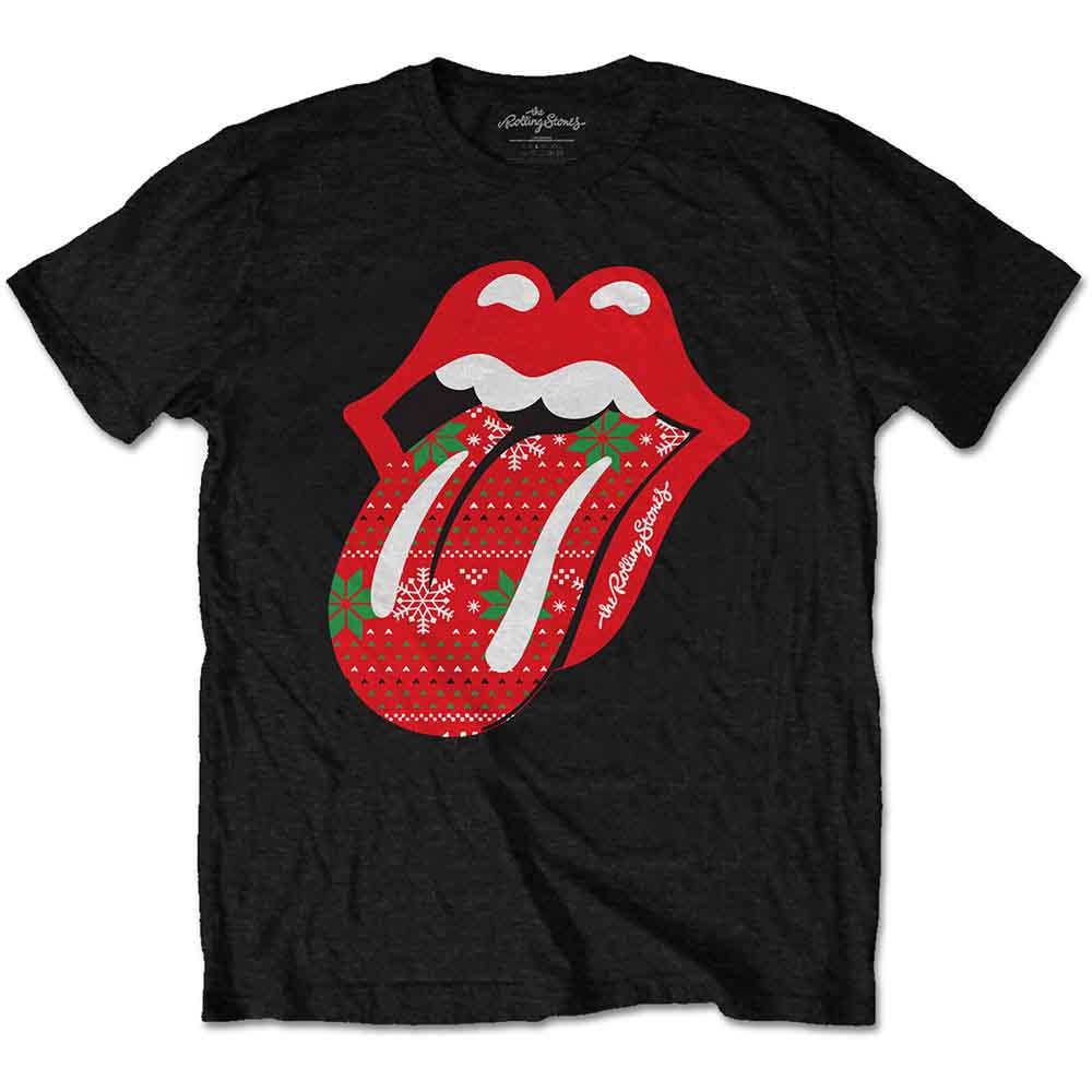 The Rolling Stones | Christmas Tongue - Black