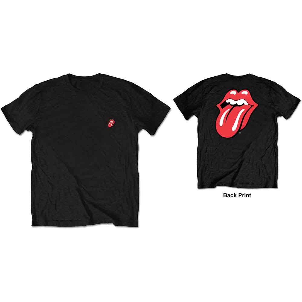 The Rolling Stones | Classic Tongue - T-Shirt Black