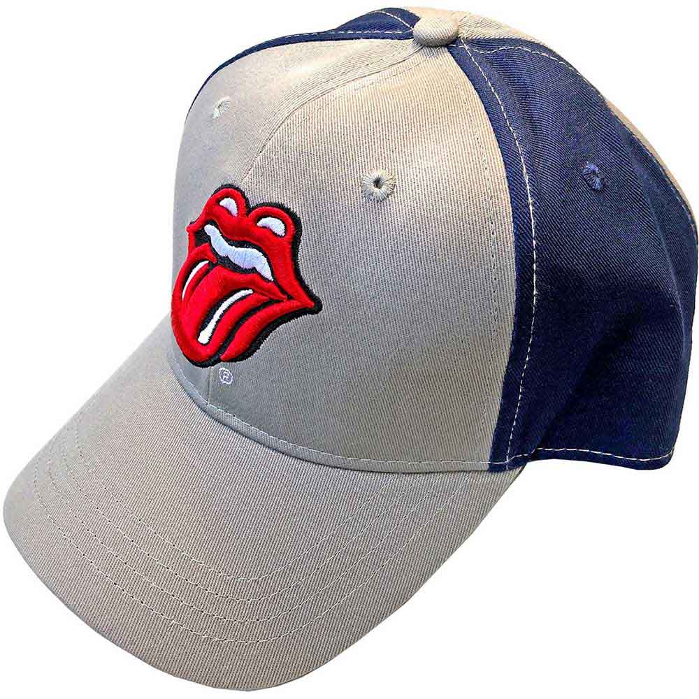 The Rolling Stones | Classic Tongue - Hat Blue, Grey