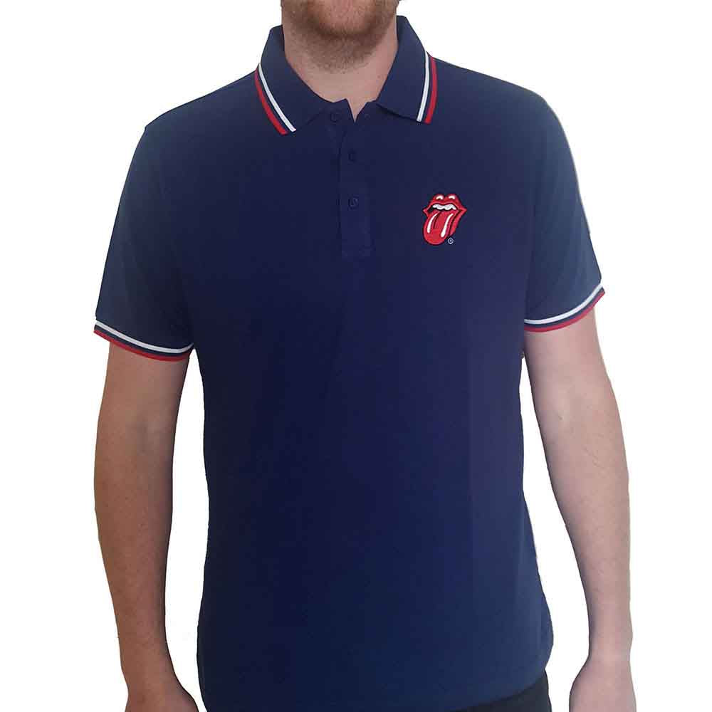 The Rolling Stones | Classic Tongue - T-Shirt Blue