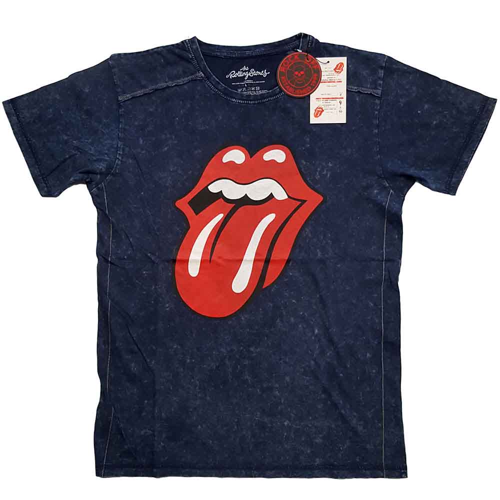 The Rolling Stones | Classic Tongue - T-Shirt Blue