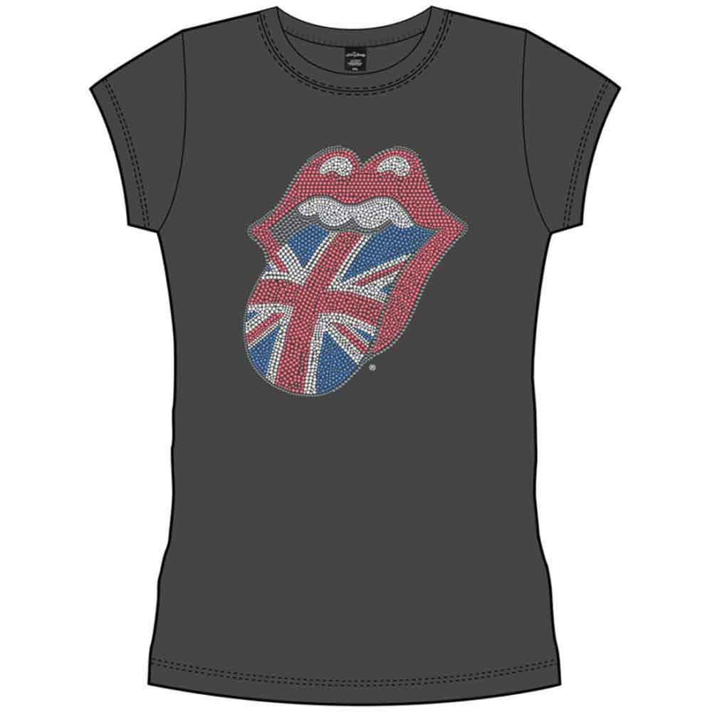 The Rolling Stones | Classic UK Tongue - T-Shirt Grey