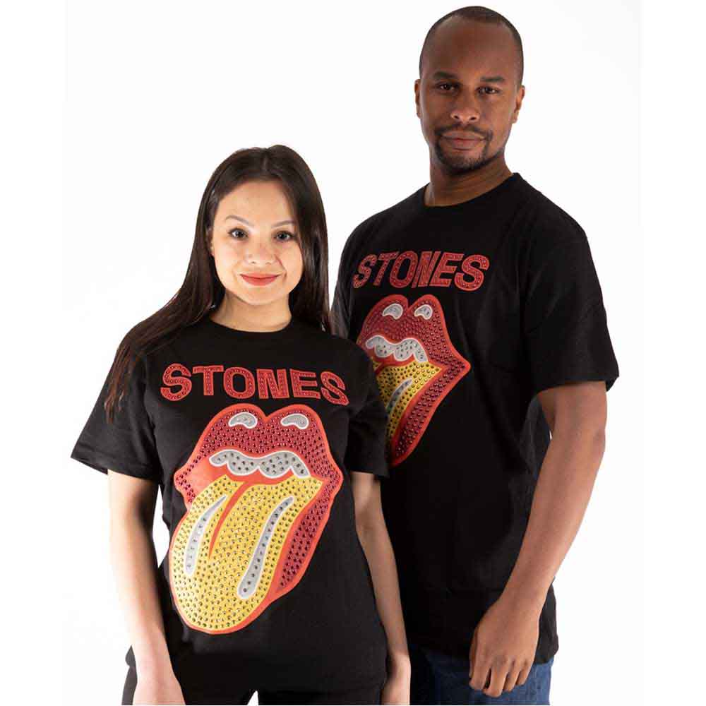 The Rolling Stones | Dia Tongue - T-Shirt Black