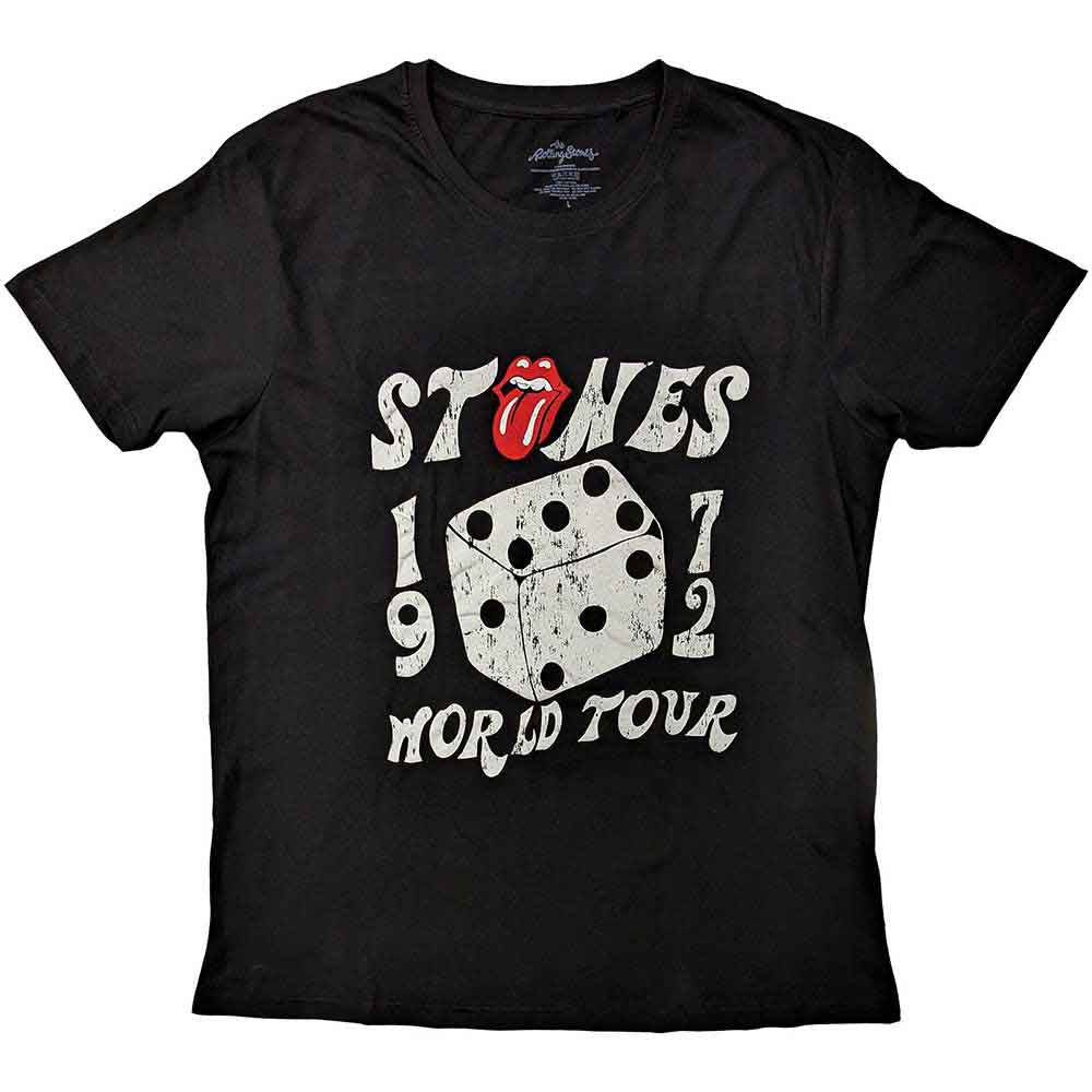 The Rolling Stones | Dice Tour '72 - T-Shirt Black