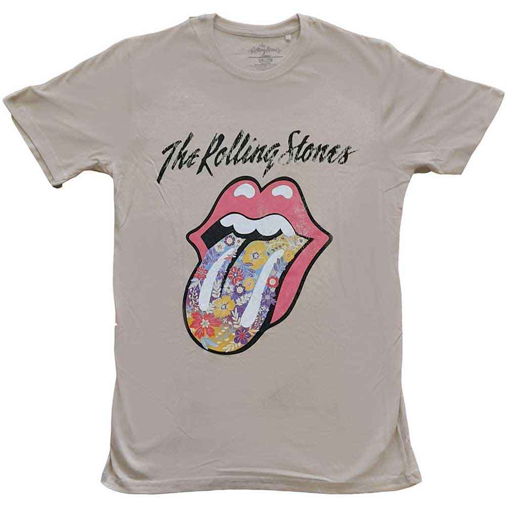 The Rolling Stones | Flowers Tongue - T-Shirt Neutral