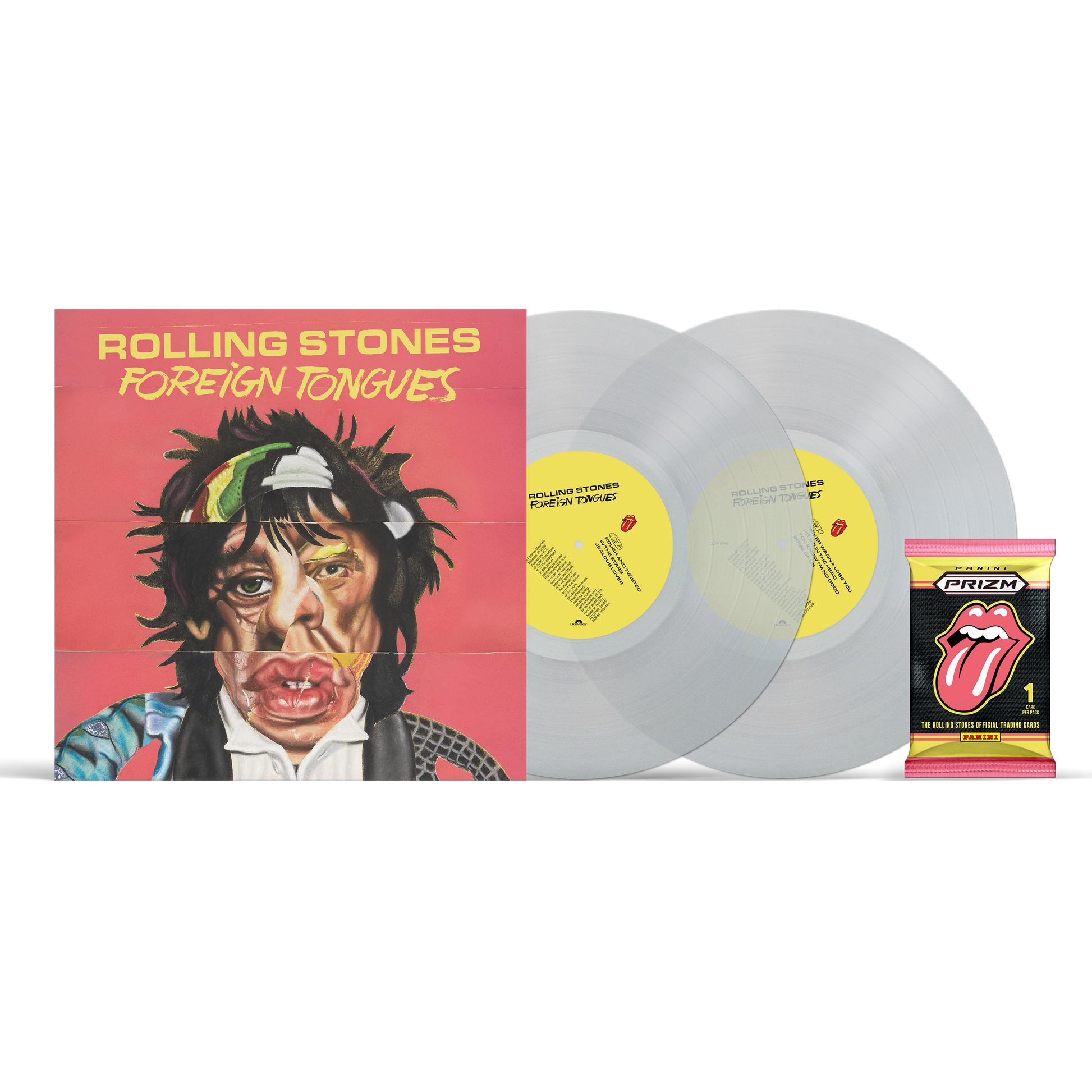The Rolling Stones | Foreign Tongues [Explicit Content] (Indie Exclusive, Limited Edition, 180 Gram Ultra Clear Vinyl) (2 Lp's) - Vinyl