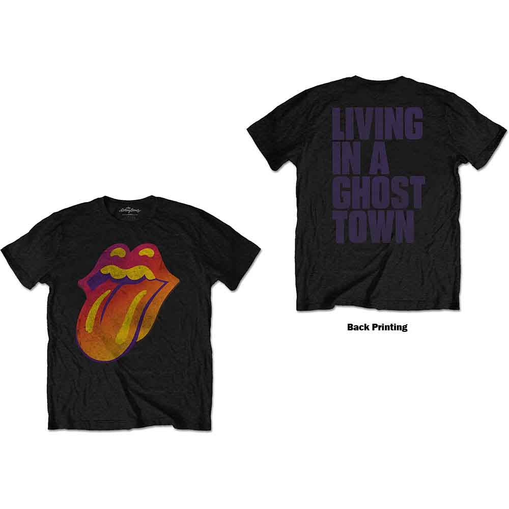 The Rolling Stones | Ghost Town Distressed - T-Shirt Black