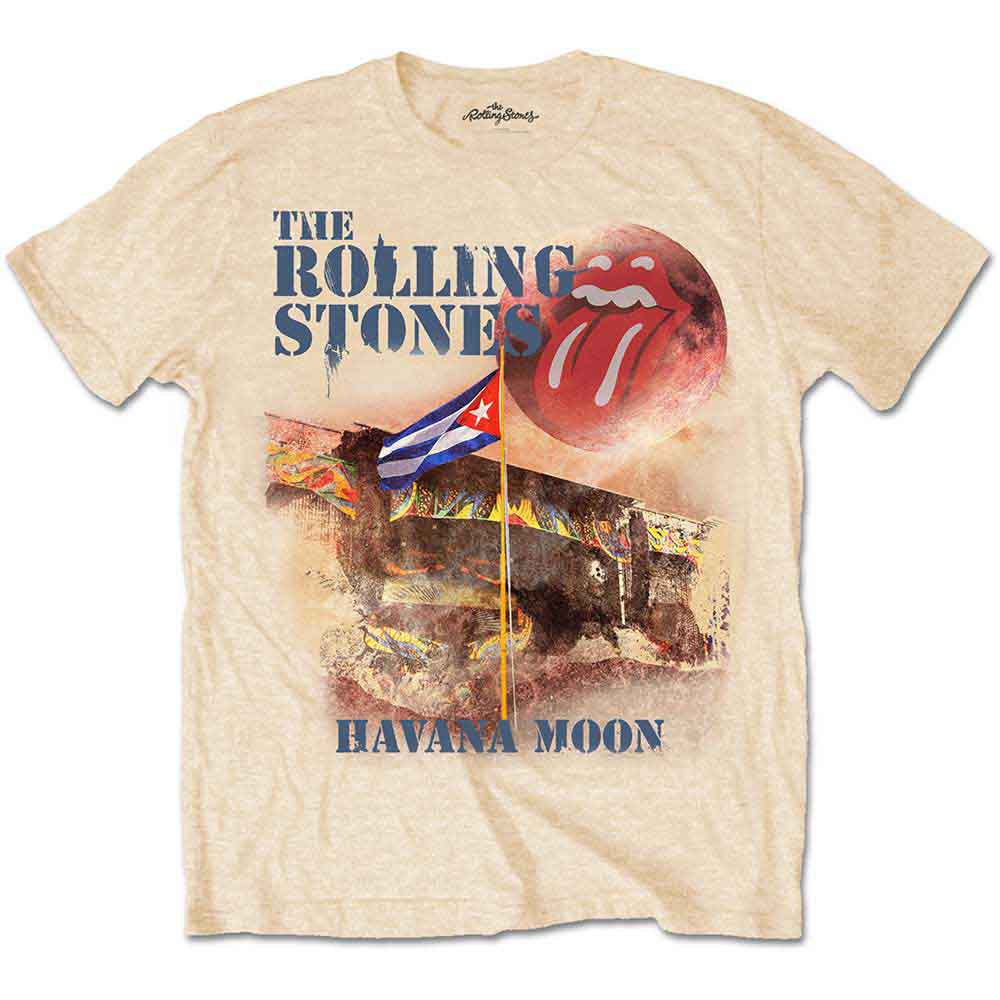 The Rolling Stones | Havana Moon - T-Shirt Yellow